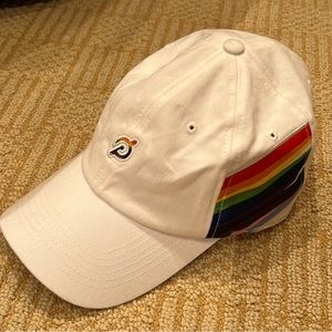 Peloton Pride Baseball Hat White